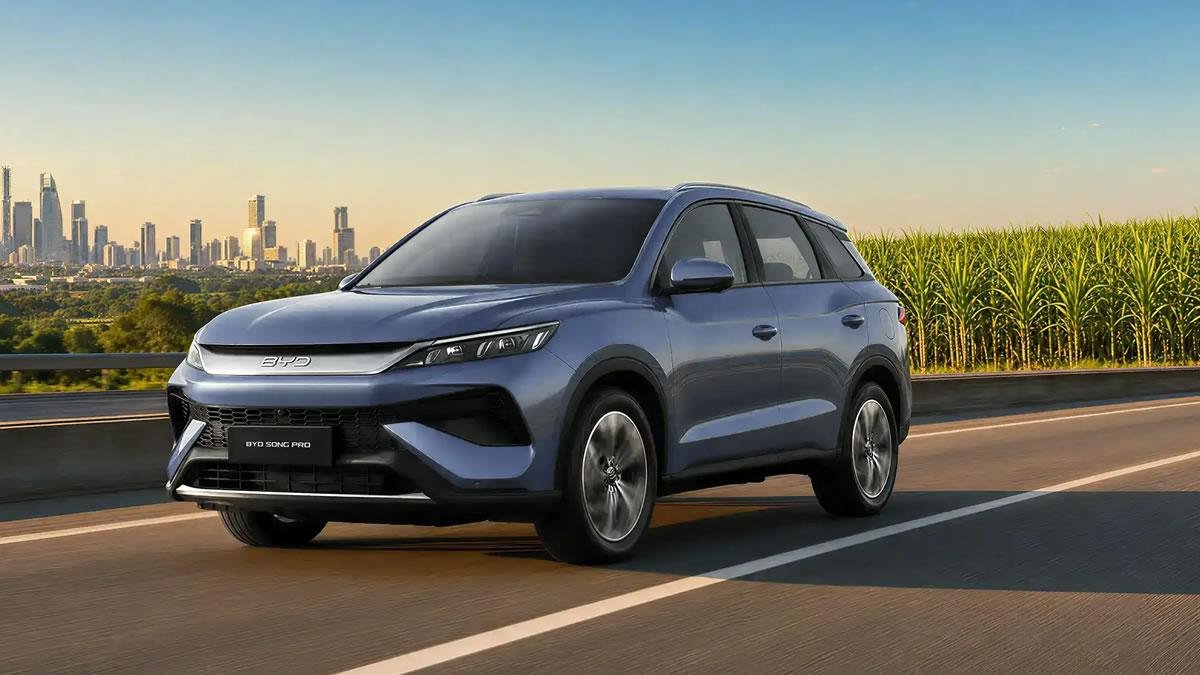 Imagem do BYD Song Pro 2027
