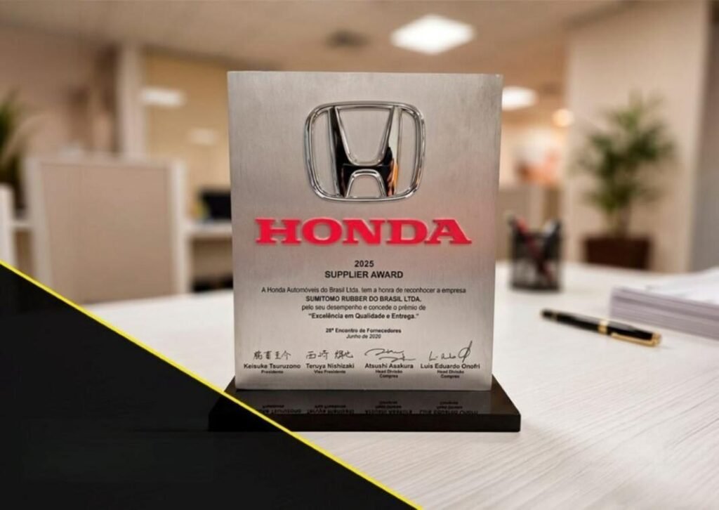 Premiação Sumitomo Rubber pela Honda