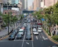 Imagem da produção automotiva na China