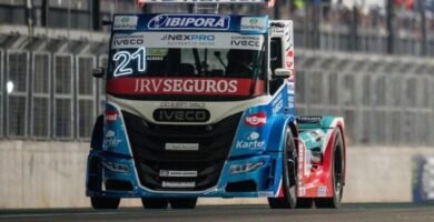 Caminhão Iveco competindo na Copa Truck 2026
