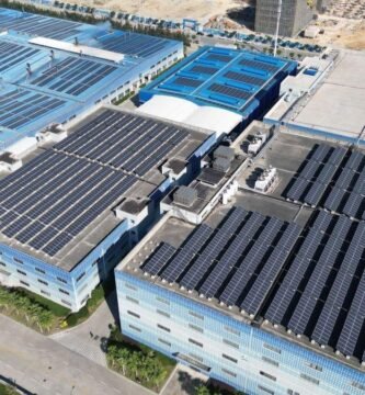 Geração local de energia nas fábricas de automóveis