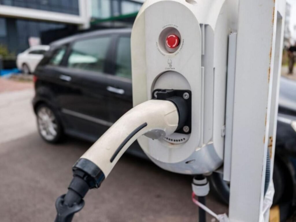 Baterias de veículos elétricos em gestão