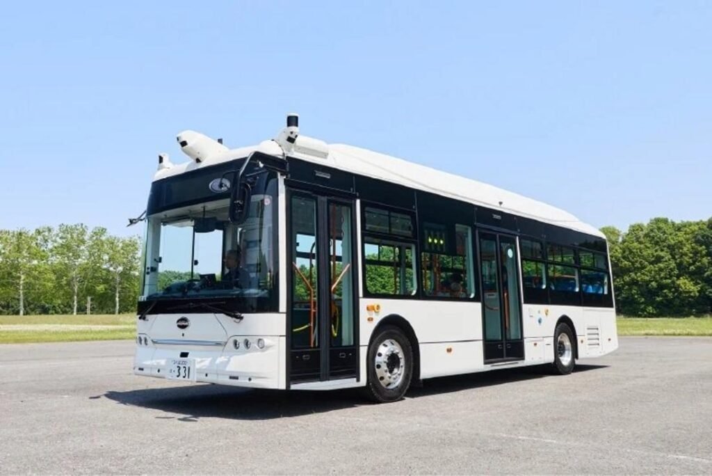 Imagem de ônibus autônomo