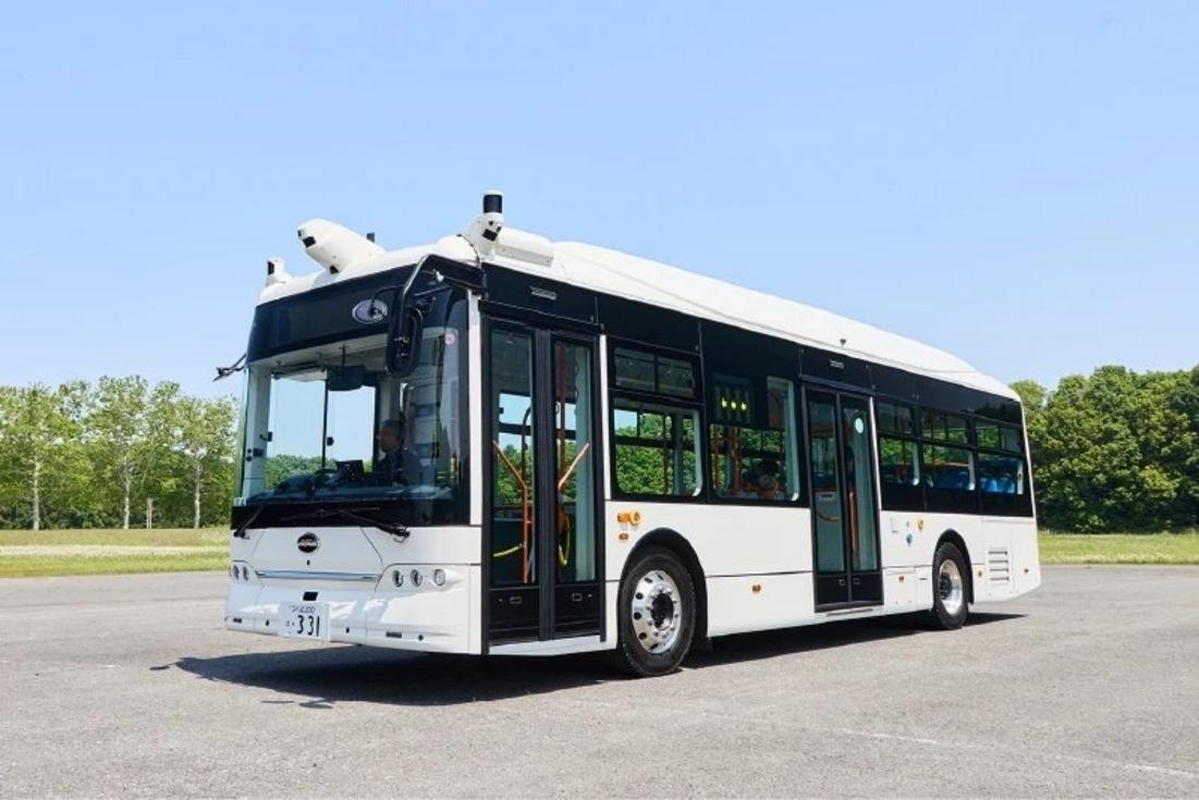 Imagem de ônibus autônomo