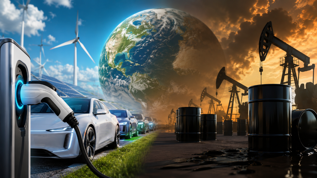 Impacto dos veículos elétricos na indústria de petróleo