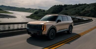 Kia Telluride 2027 durante teste de segurança