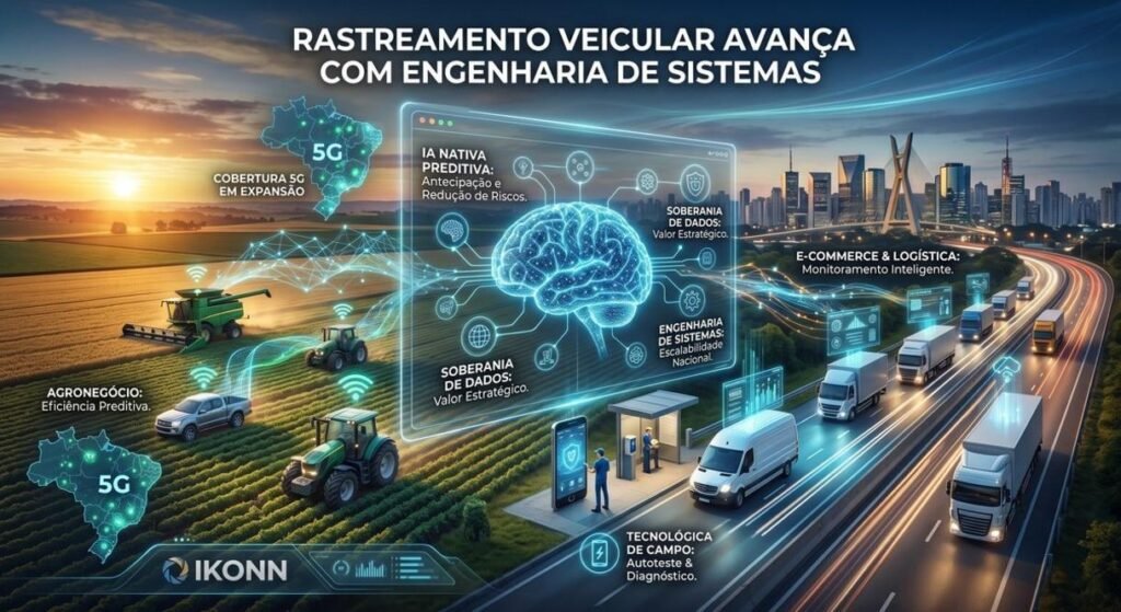 Rastreamento veicular moderno