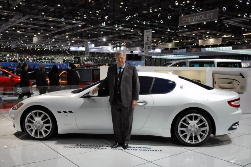 Sergio Pininfarina no Salone Auto Torino