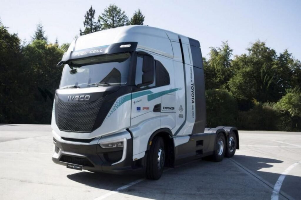 Caminhões a hidrogênio da Iveco e Toyota