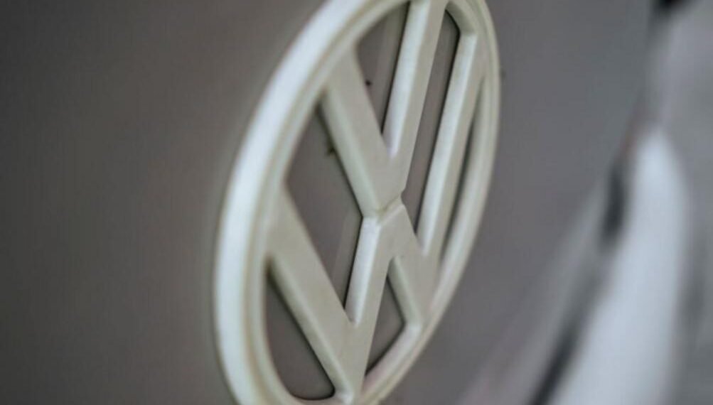 Operação da Volkswagen em fábrica
