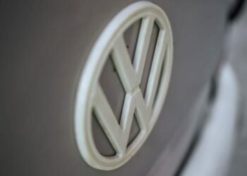 Operação da Volkswagen em fábrica