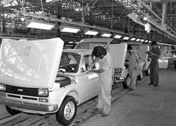 Fiat 147, símbolo da história da Fiat em Betim