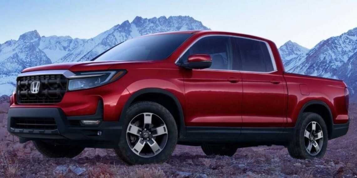 Câmeras de ré da picape Honda Ridgeline