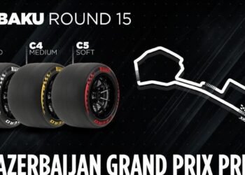 Compostos Pirelli para GP do Azerbaijão de F1