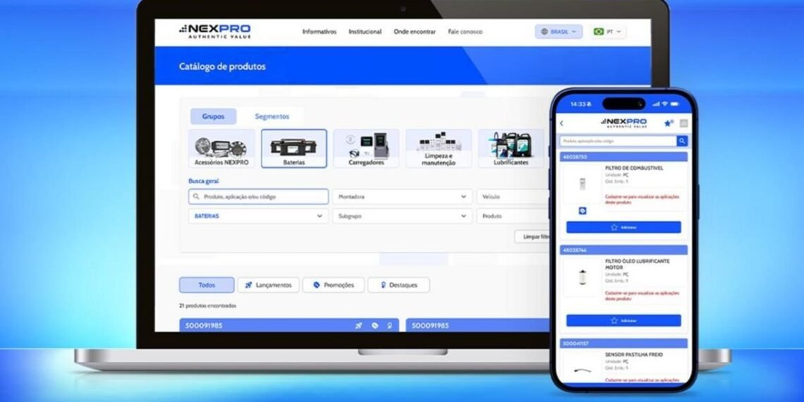 Catálogo digital Nexpro da Iveco