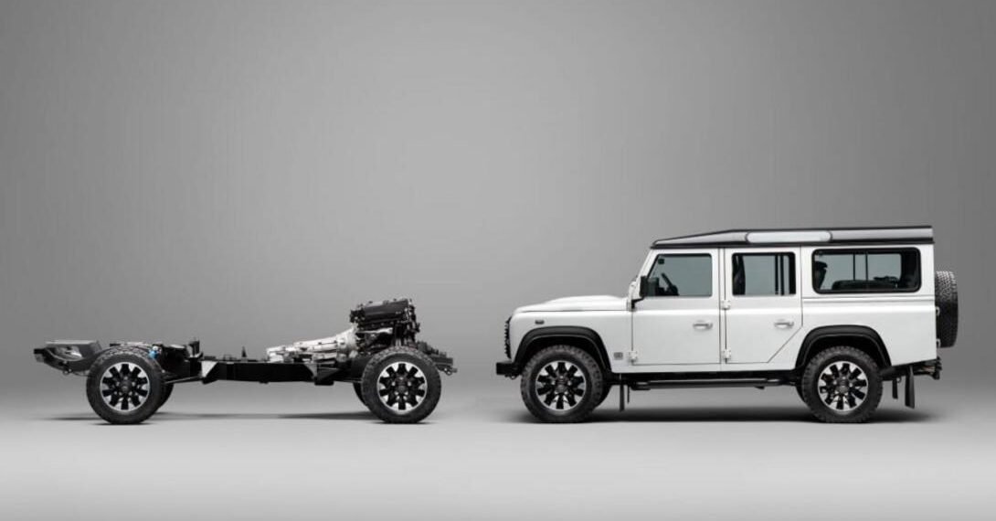 Land Rover Defender atualizado com motor V8