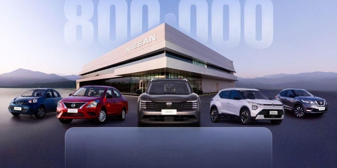 Nissan Kicks em Resende, marca histórica dos 800 mil veículos