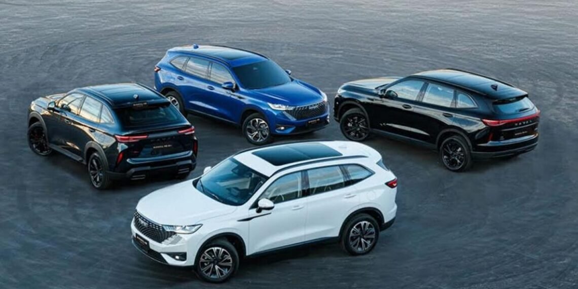 GWM Haval H7 durante crash test