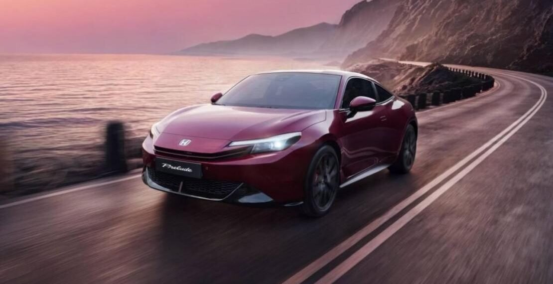 Honda Prelude 2027 em cor exclusiva