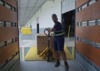 Centro de distribuição da Foton em Itajaí
