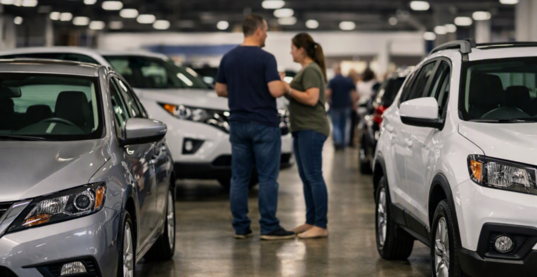 Comparação de sedãs e SUVs no mercado automotivo