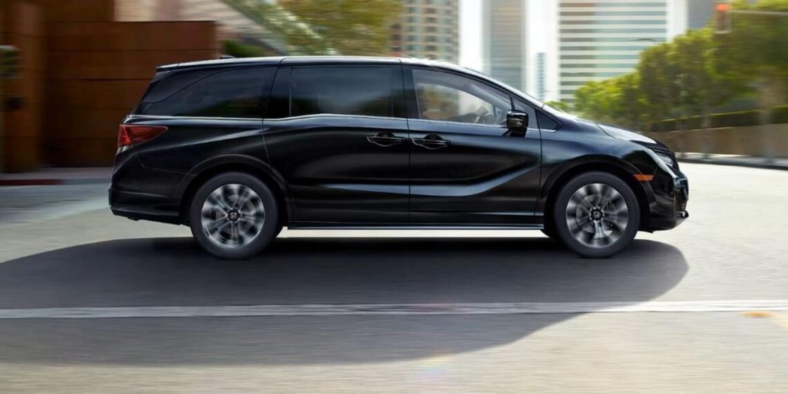 Honda Odyssey em um ambiente familiar