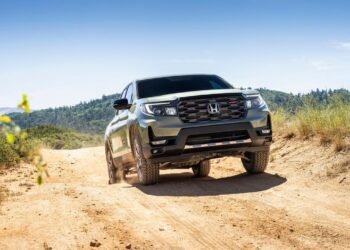 Honda Ridgeline em ação