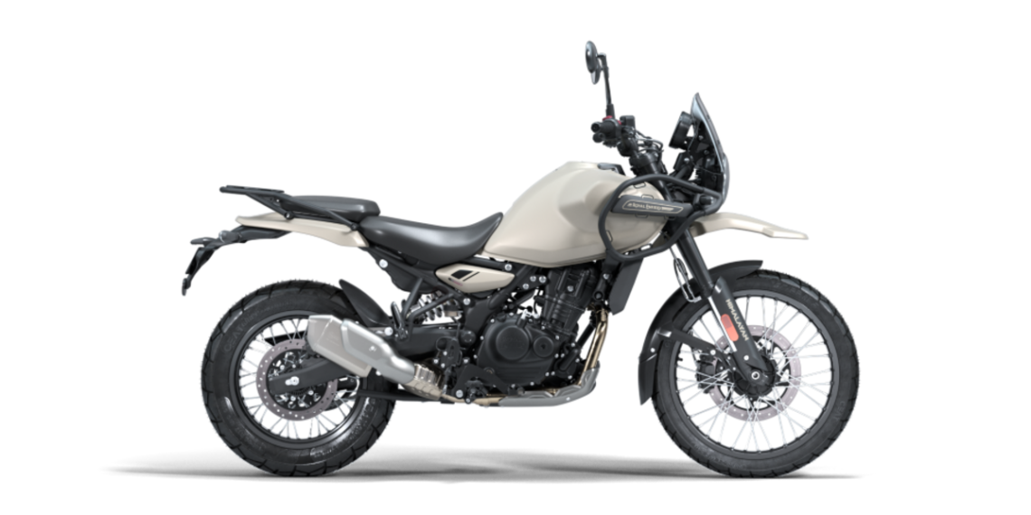 Himalayan 450 na cor Kaza Brown
