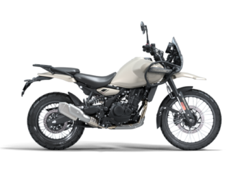 Himalayan 450 na cor Kaza Brown