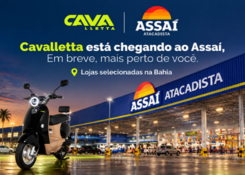 Modelos da Cavalletta em exibição no Assaí
