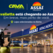 Modelos da Cavalletta em exibição no Assaí
