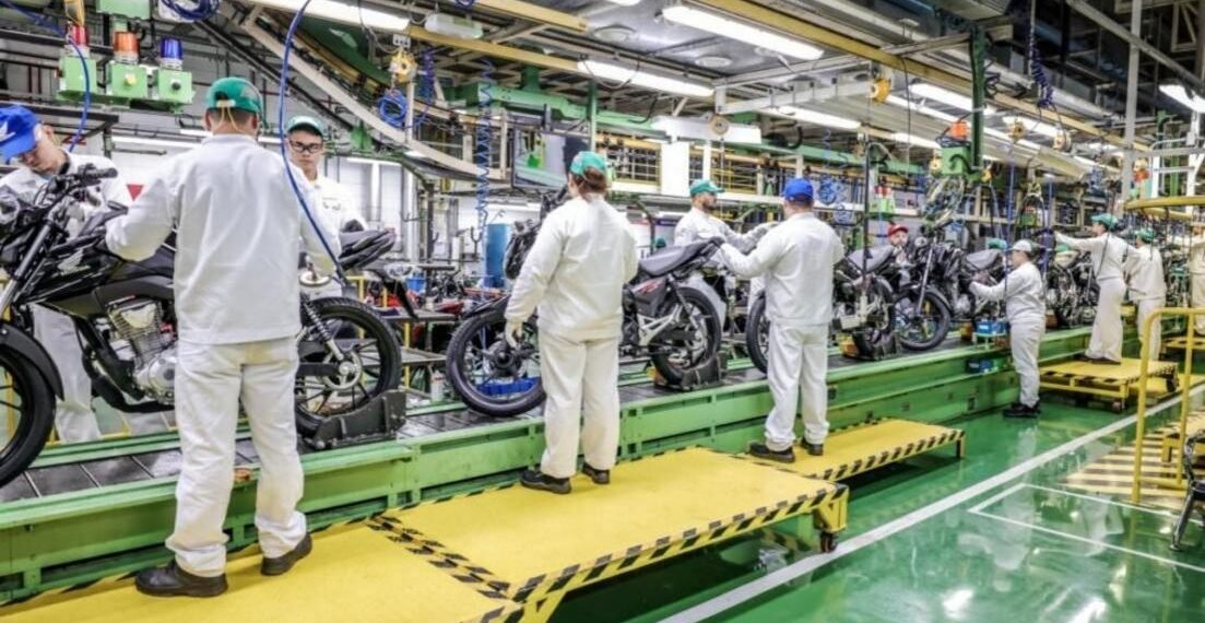 Motocicletas fabricadas em Manaus