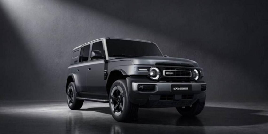 Foto do SUV elétrico iCaur V25