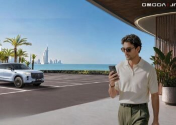 Carro autônomo realizando manobras de estacionamento