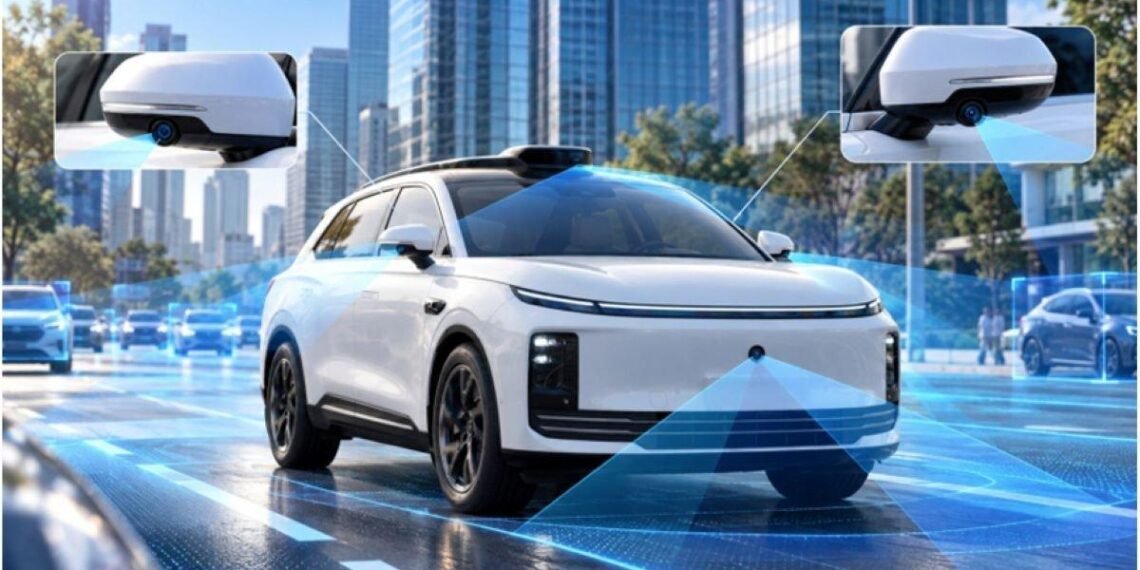 Robotaxi Omoda e Jaecoo em exibição