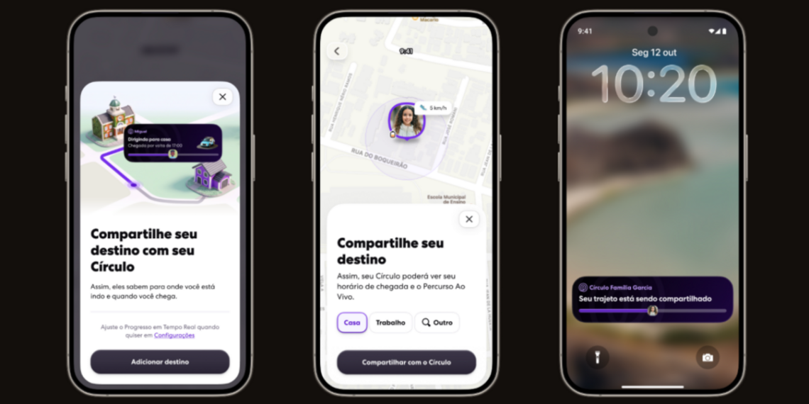 Life360 Compartilhamento de Rota