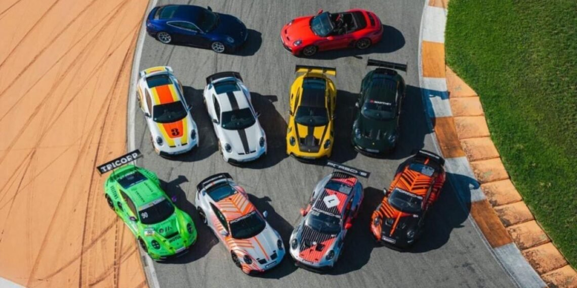 Carro esportivo da Porsche