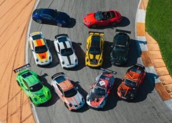 Carro esportivo da Porsche