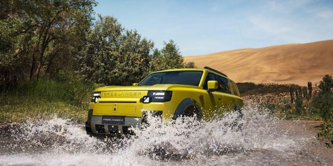 Freelander 8 em testes off-road