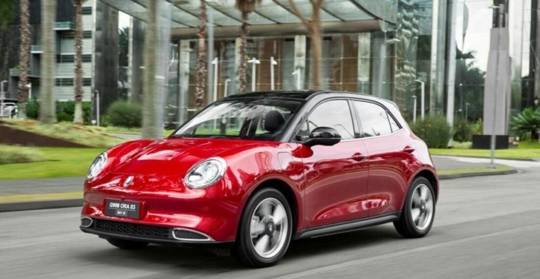 Carros da indústria automotiva chinesa