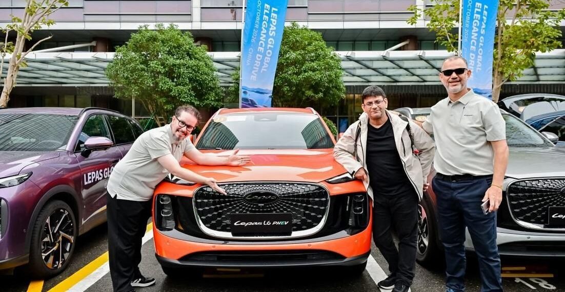 Lepas L6 PHEV em teste na China