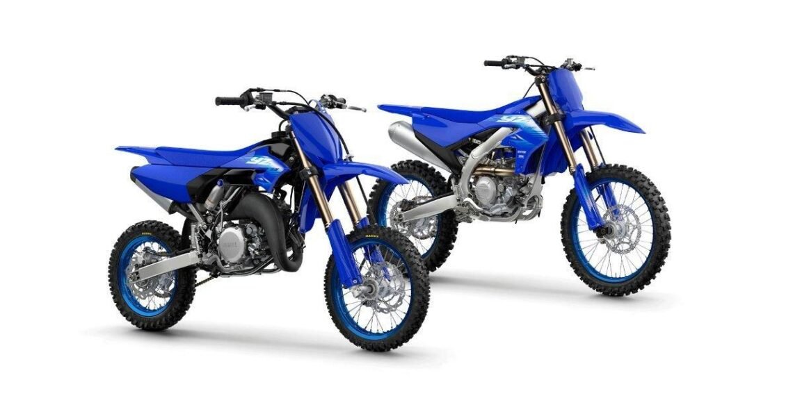 Yamaha YZ65 e YZ450F da linha 2027